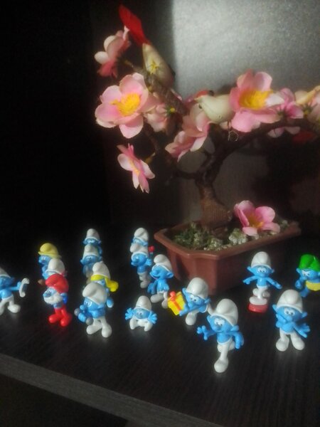 Colectie figurine strumfi (20 bucati)